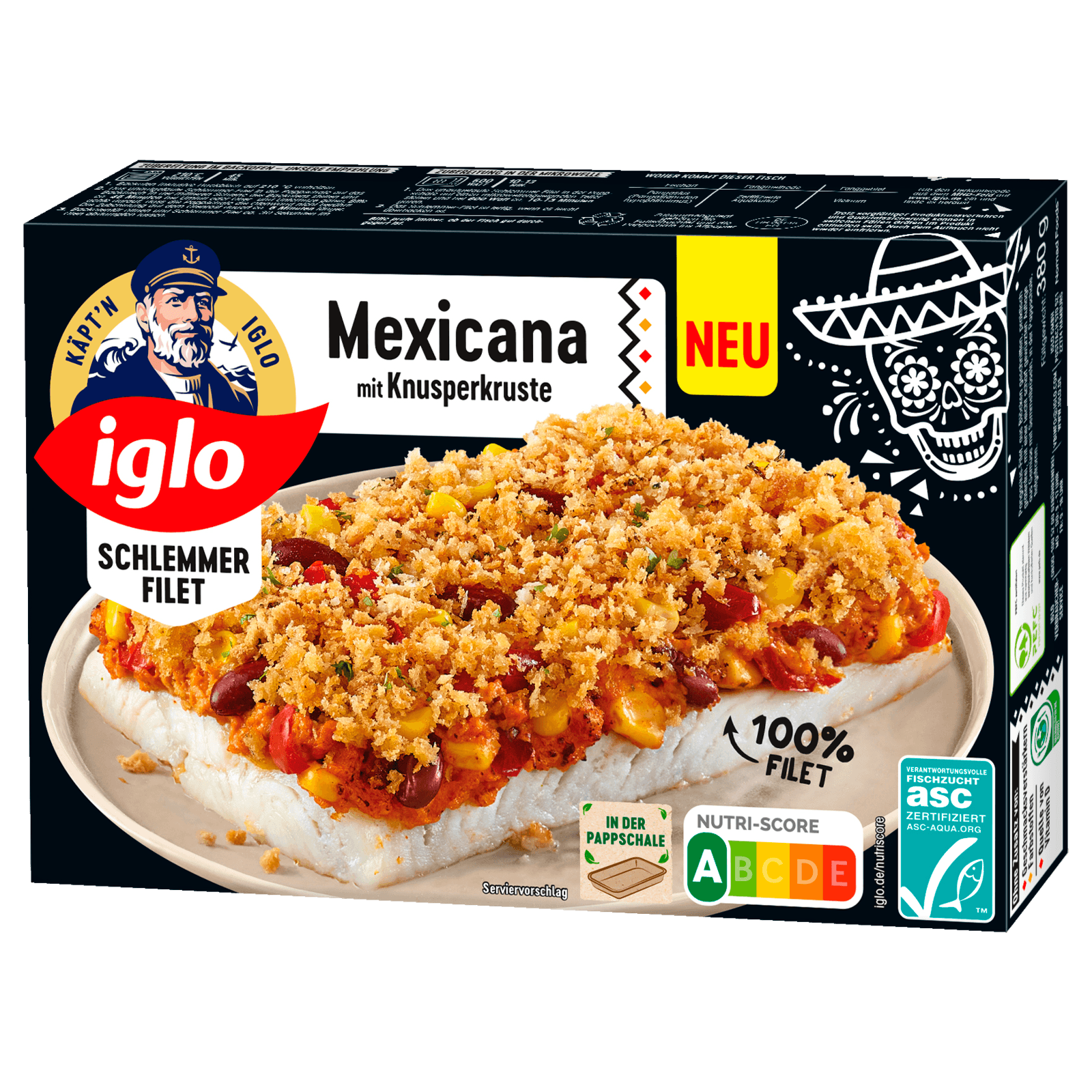 Iglo Schlemmer Filet Mexicana ASC 380g