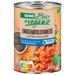 REWE Bio Linsenbolognese vegan 400g