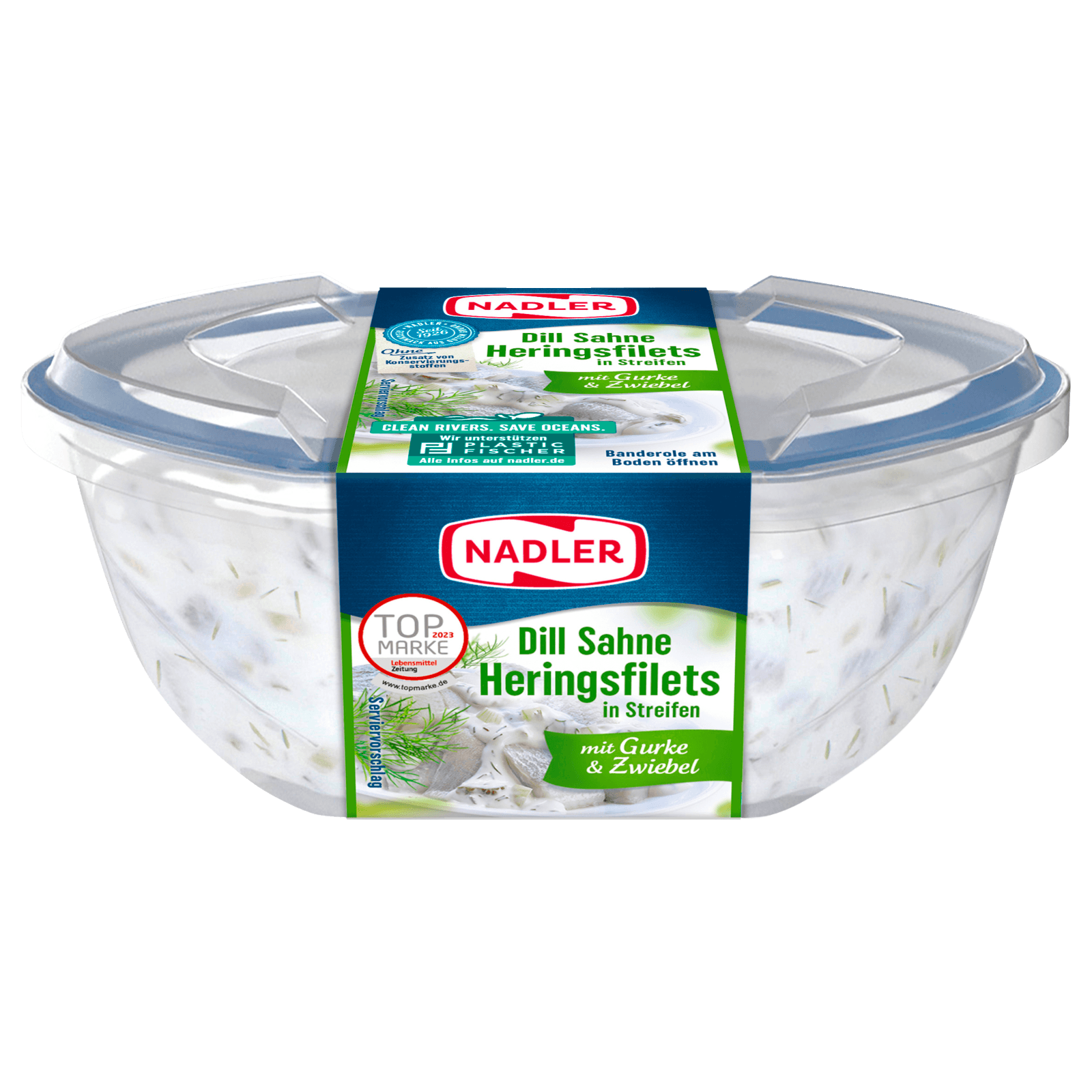 Nadler Dill Sahne Heringsfilets in Streifen 170g