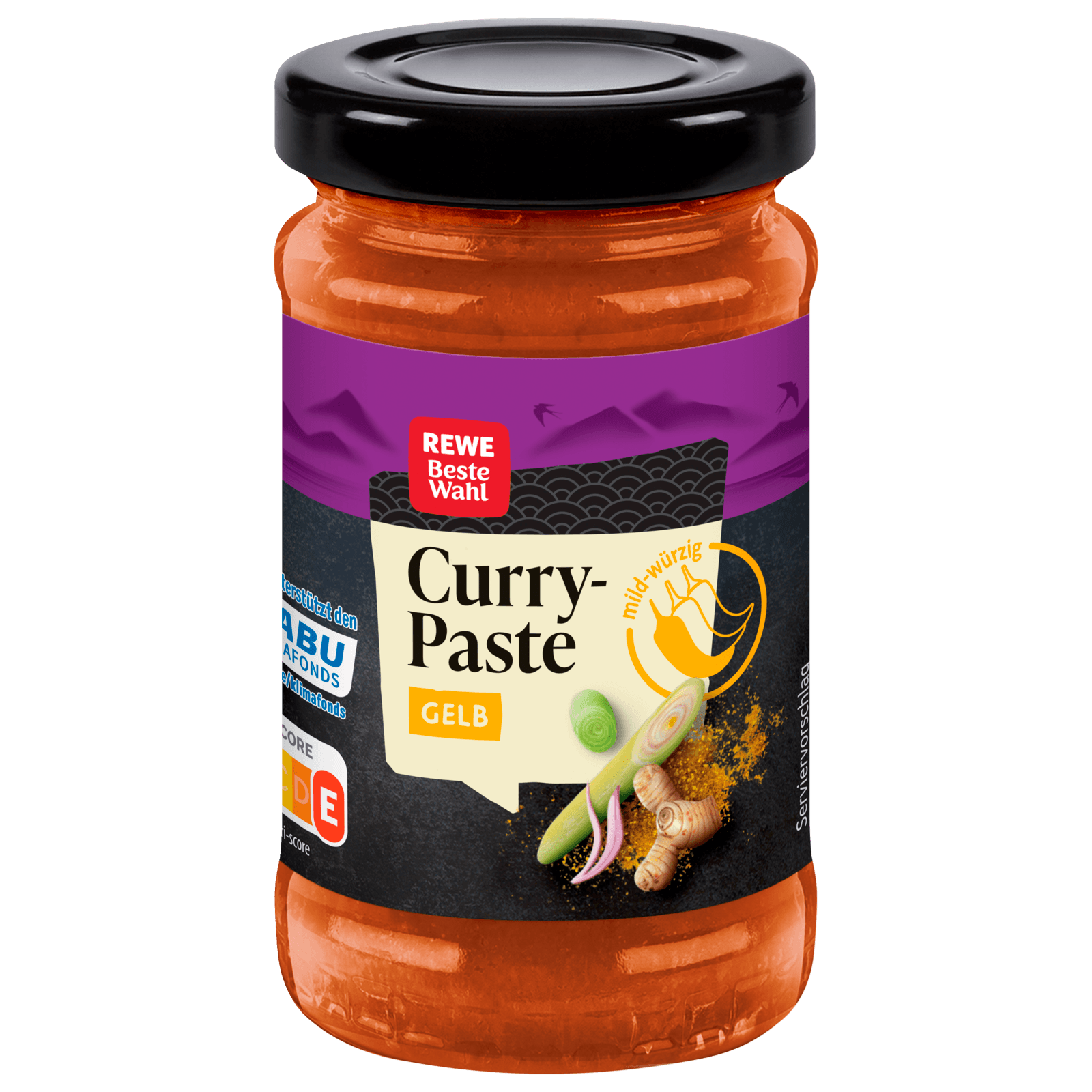 REWE Beste Wahl Gelbe Curry Paste 110g