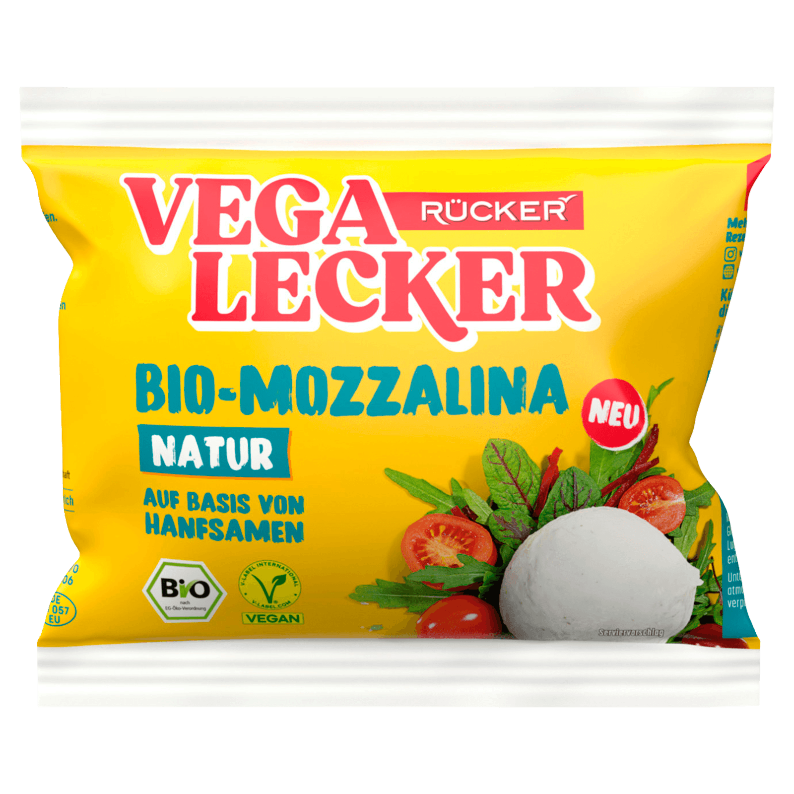 Rücker Vega Lecker Mozzalina vegan 100g