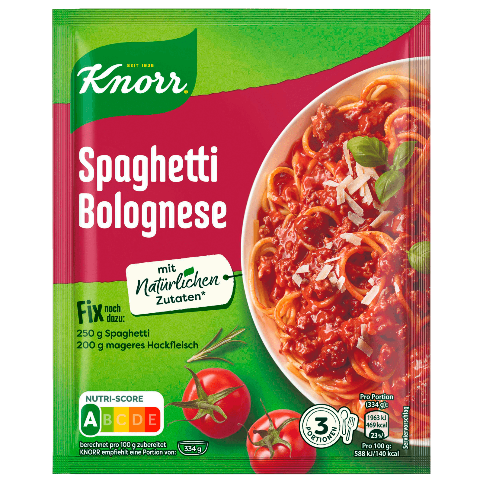 Knorr Fix Spaghetti Bolognese 40g