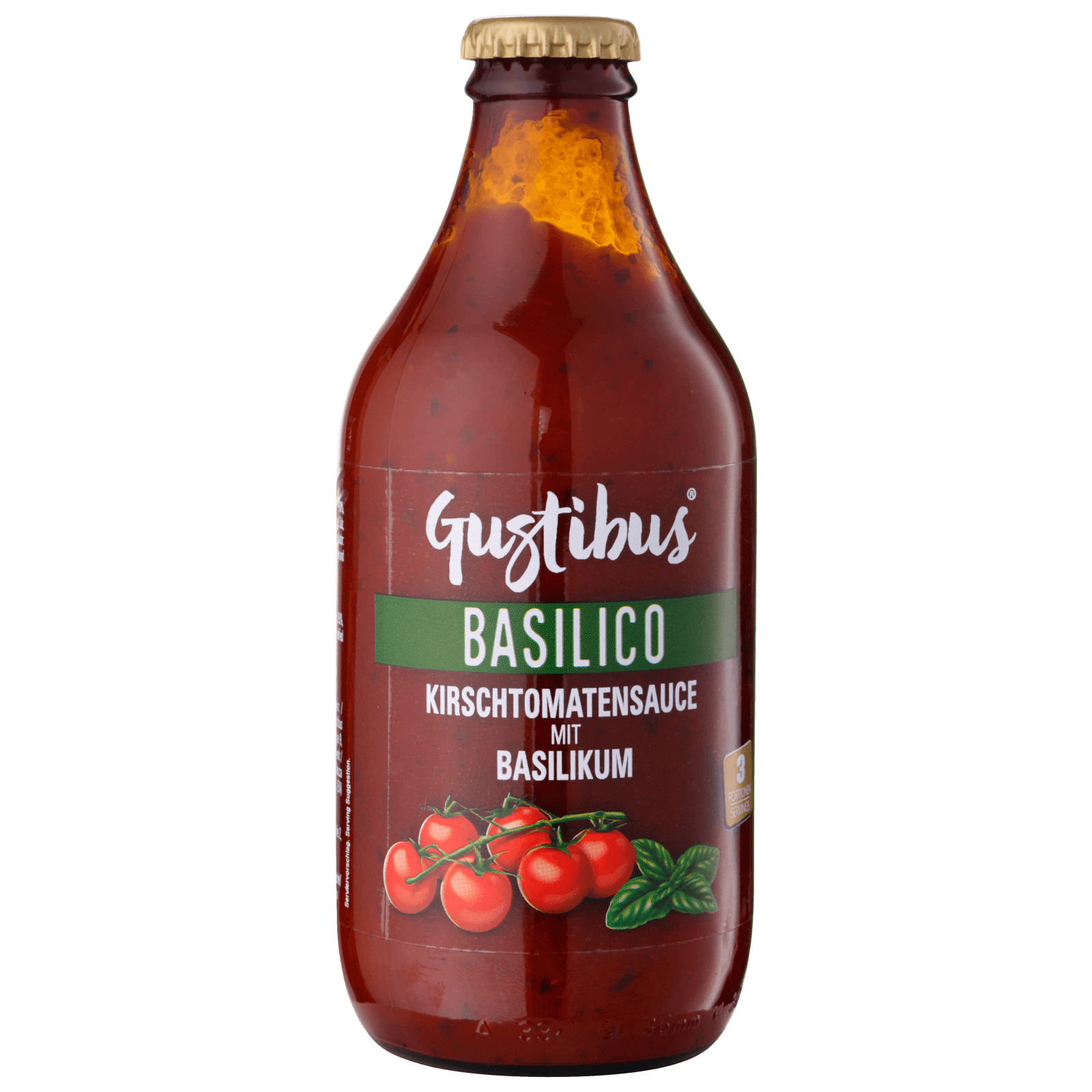 Gustibus Basilico Tomatensauce mit Basilikum 330g