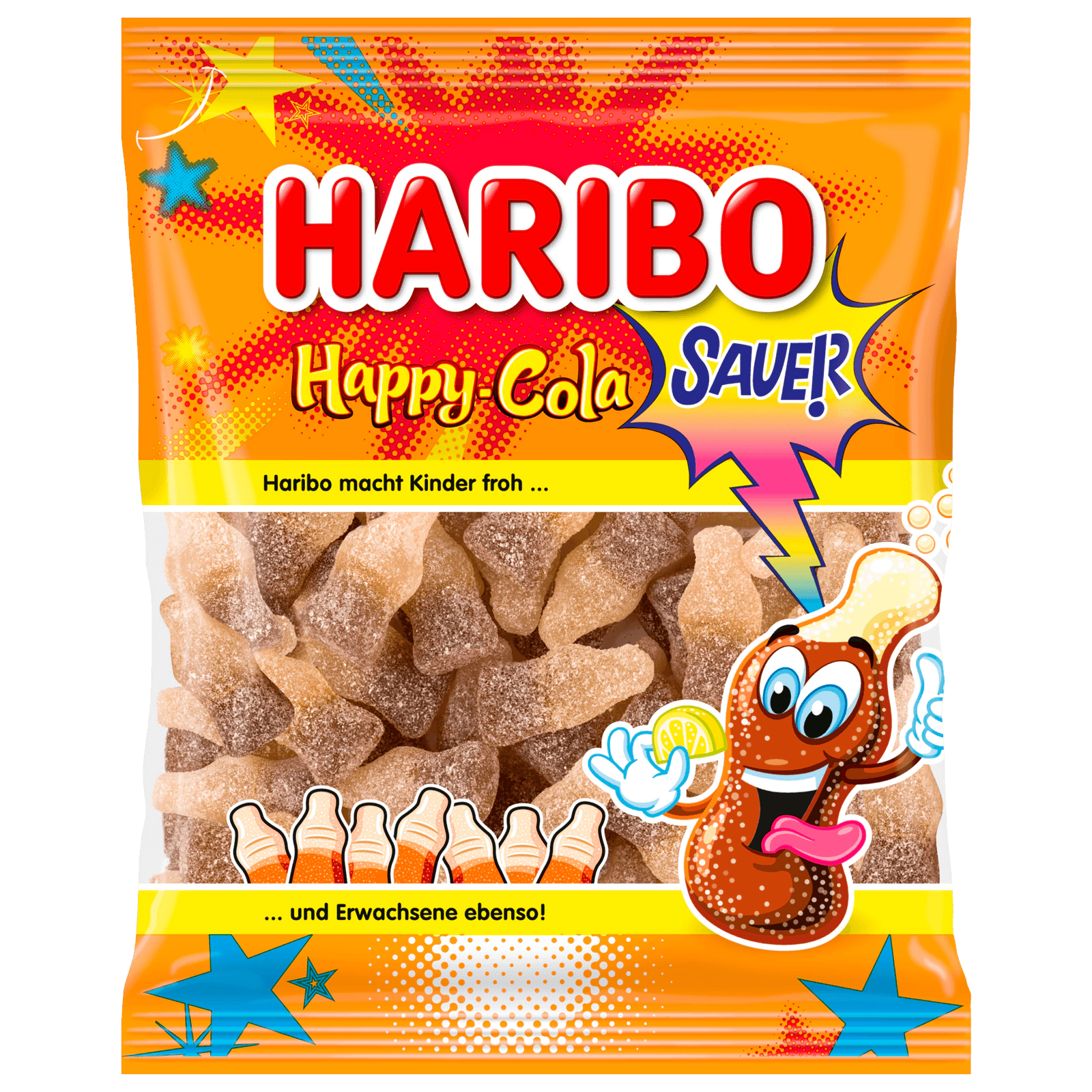 Haribo Fruchtgummi Happy-Cola Sauer 175g