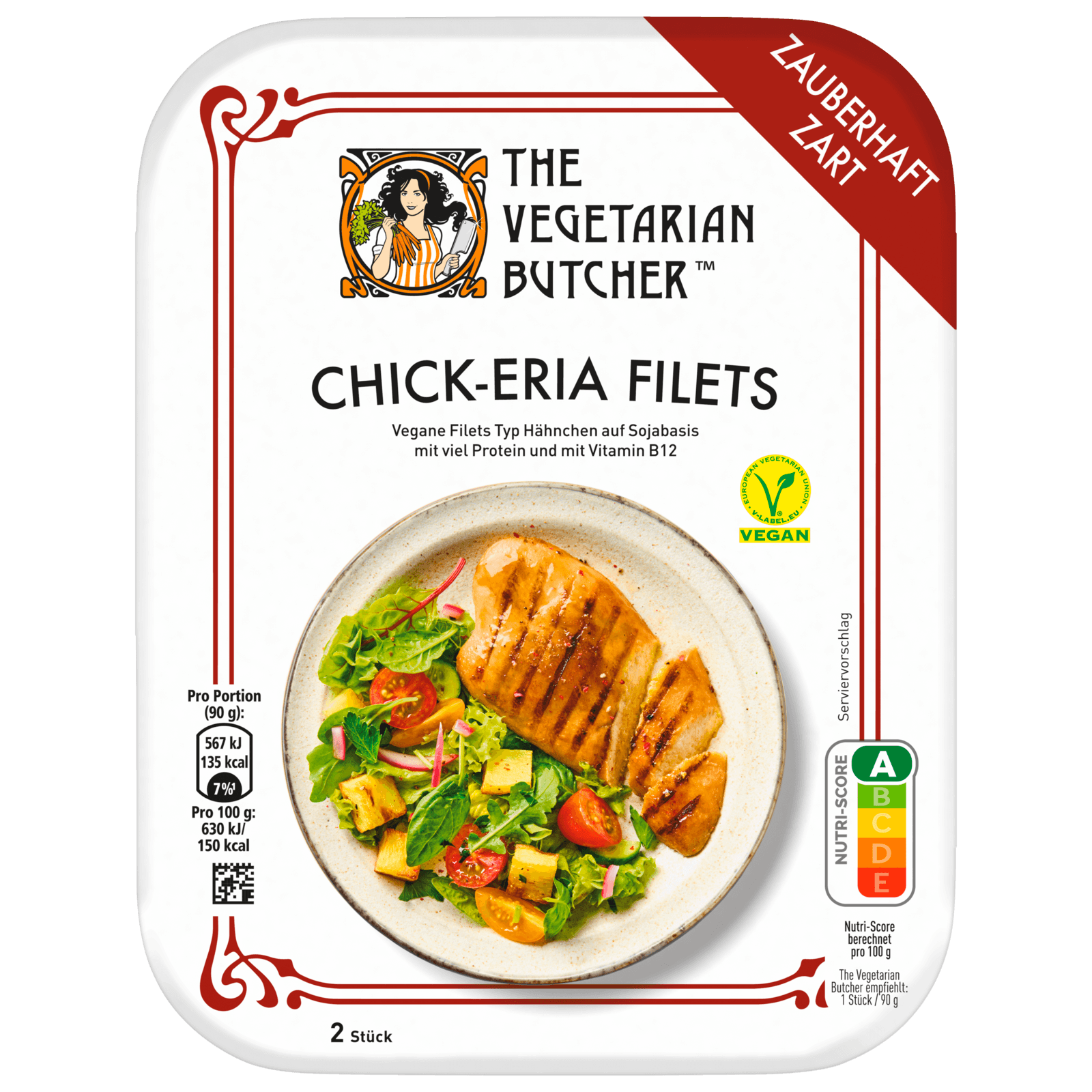 The Vegetarian Butcher Chick-Eria Filets vegan 180g