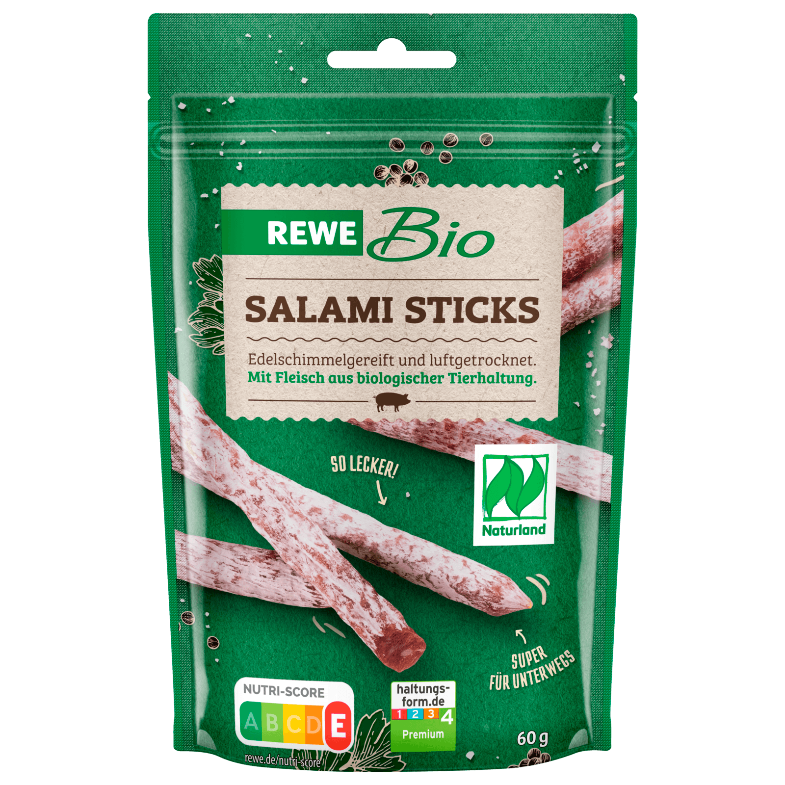 REWE Bio Salamisticks classic 60g