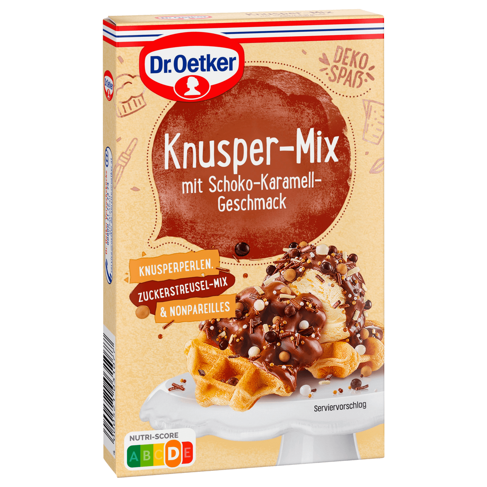 Dr. Oetker Knusper-Mix mit Schoko-Karamell-Geschmack 60g bei REWE ...