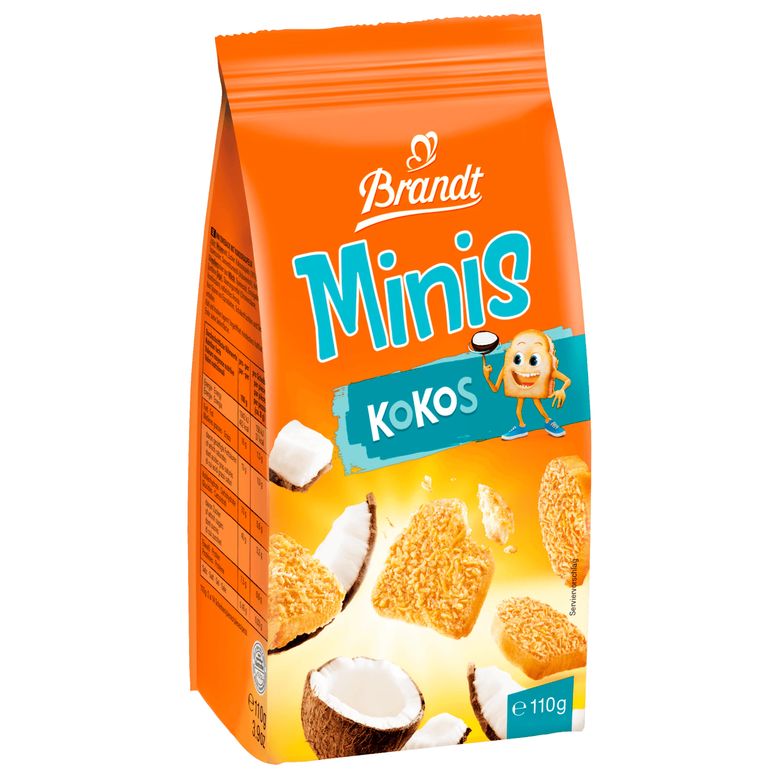 Brandt Minis Kokos Zwieback 110g