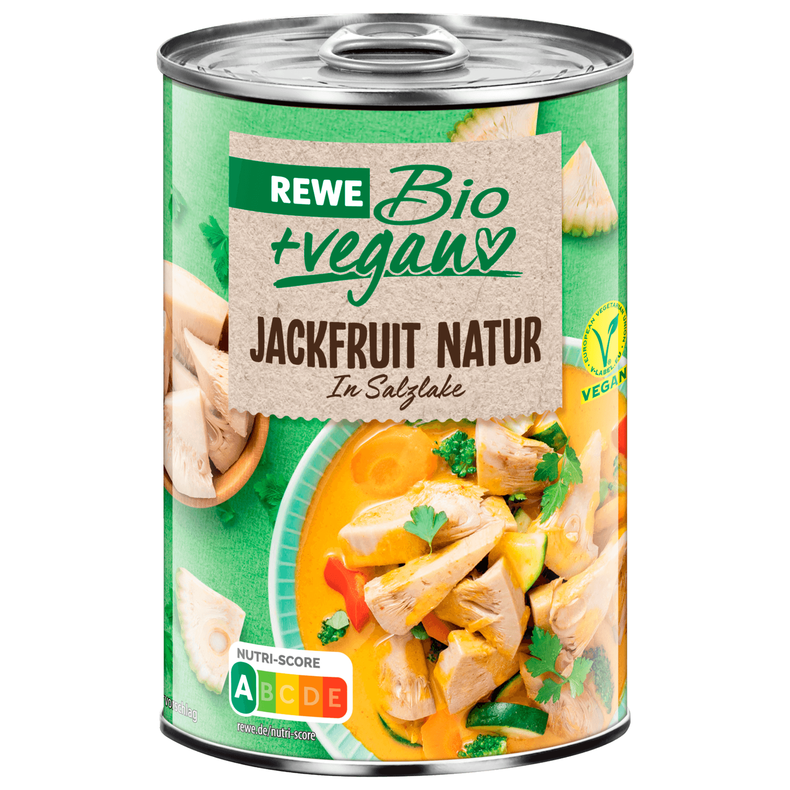 REWE Bio + vegan Jackfruit natur 400g