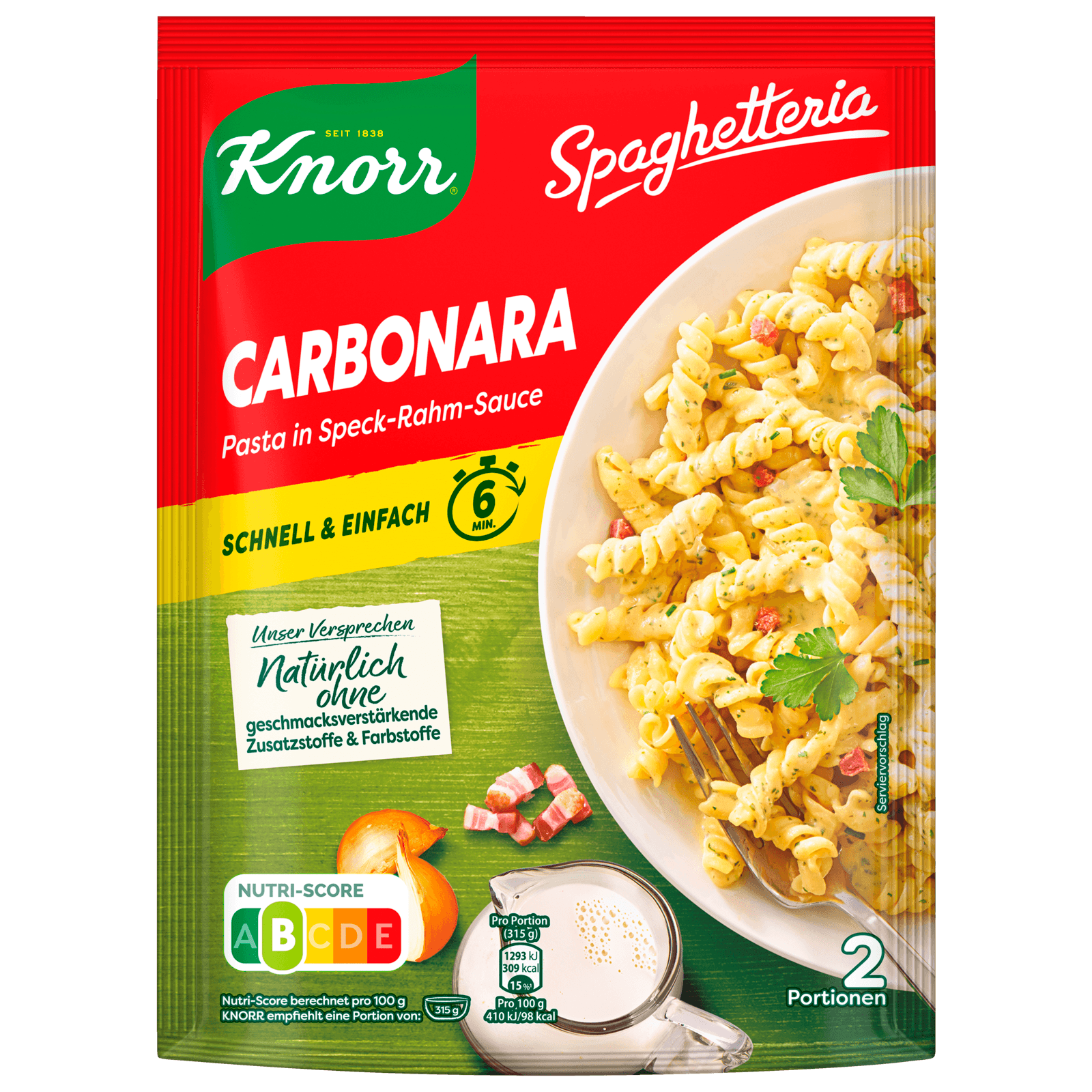 Knorr Carbonara 155g bei REWE online bestellen! 
