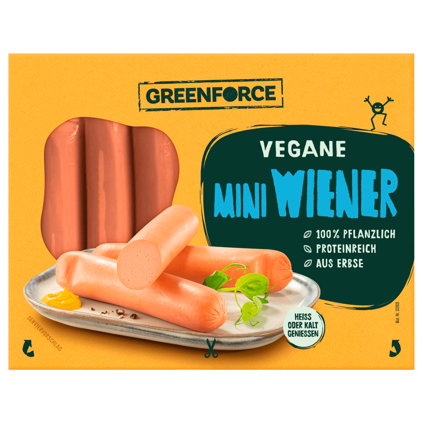 Greenforce Mini Wiener vegan 180g