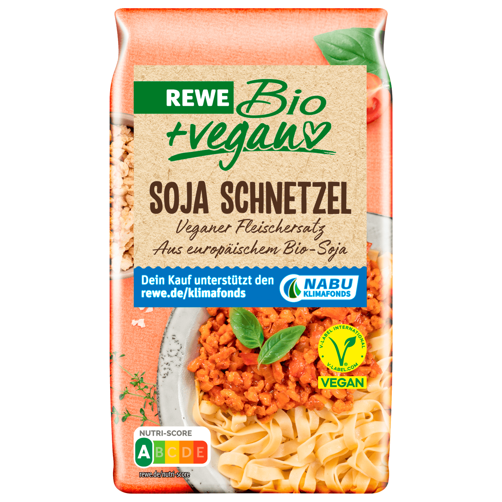 REWE Bio + vegan Soja Schnetzel 150g