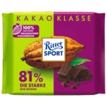 Ritter Sport Kakaoklasse Die Starke 100g