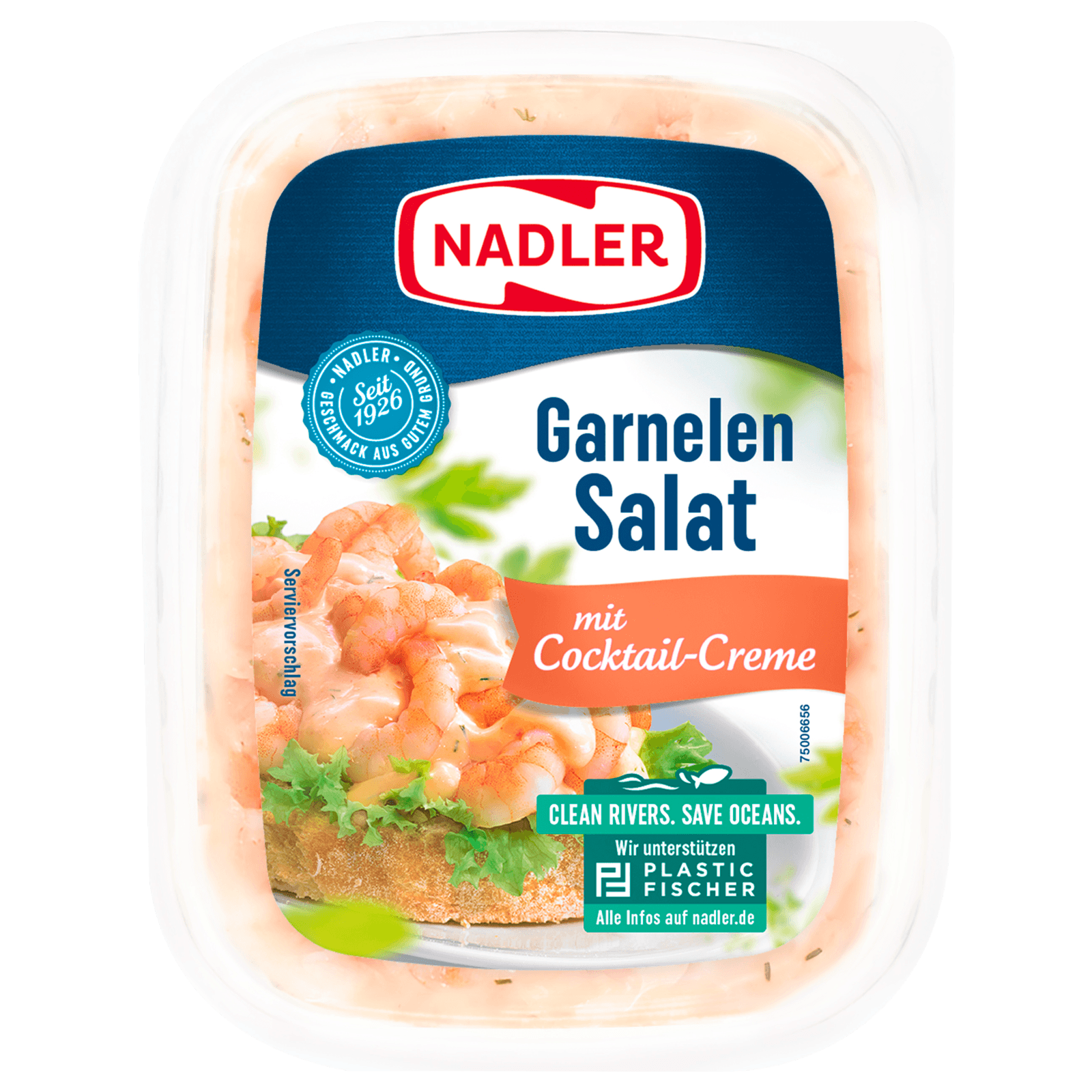 Nadler Garnelensalat mit Cocktail-Creme 125g