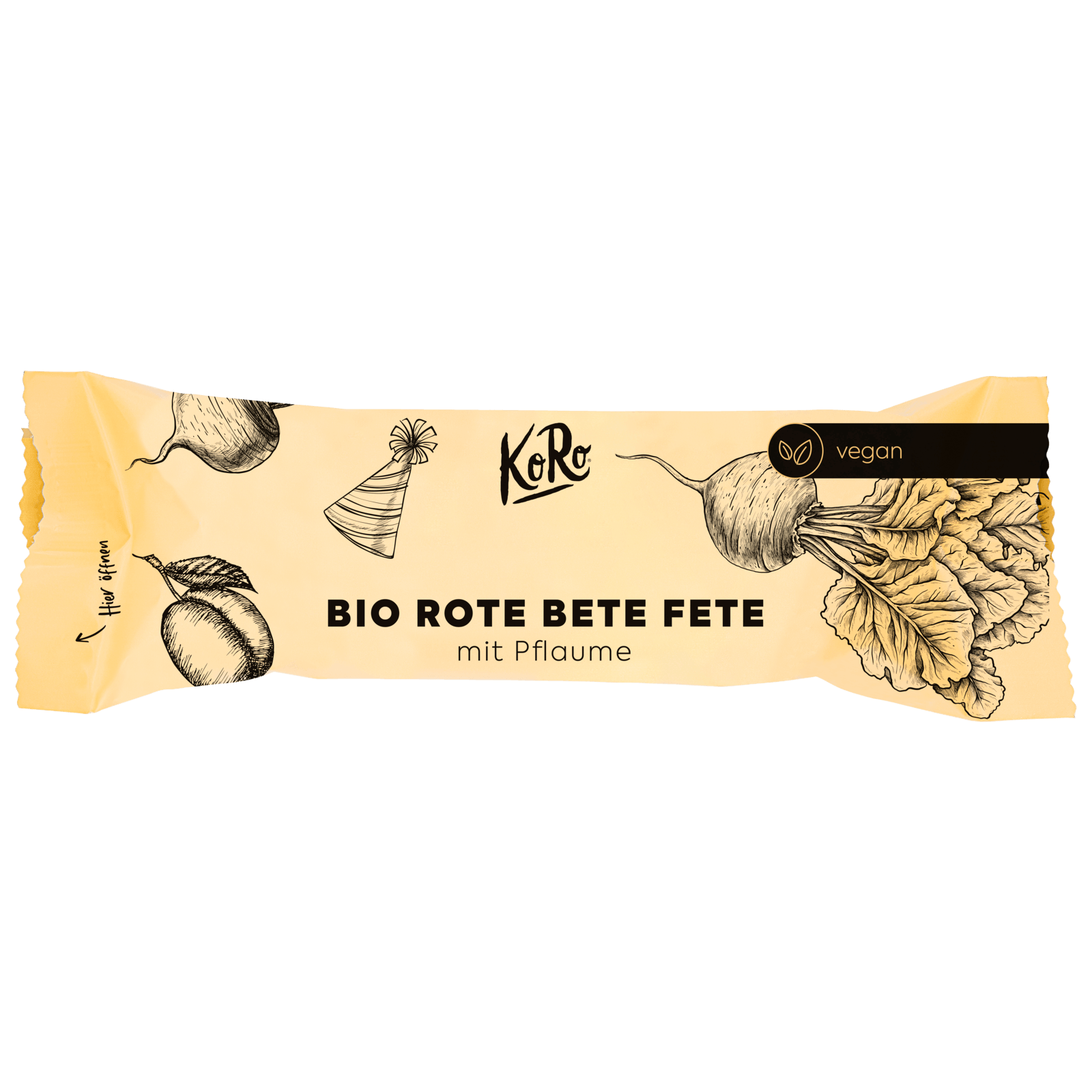 KoRo Bio Riegel Rote Bete Fete mit Pflaume vegan 45g