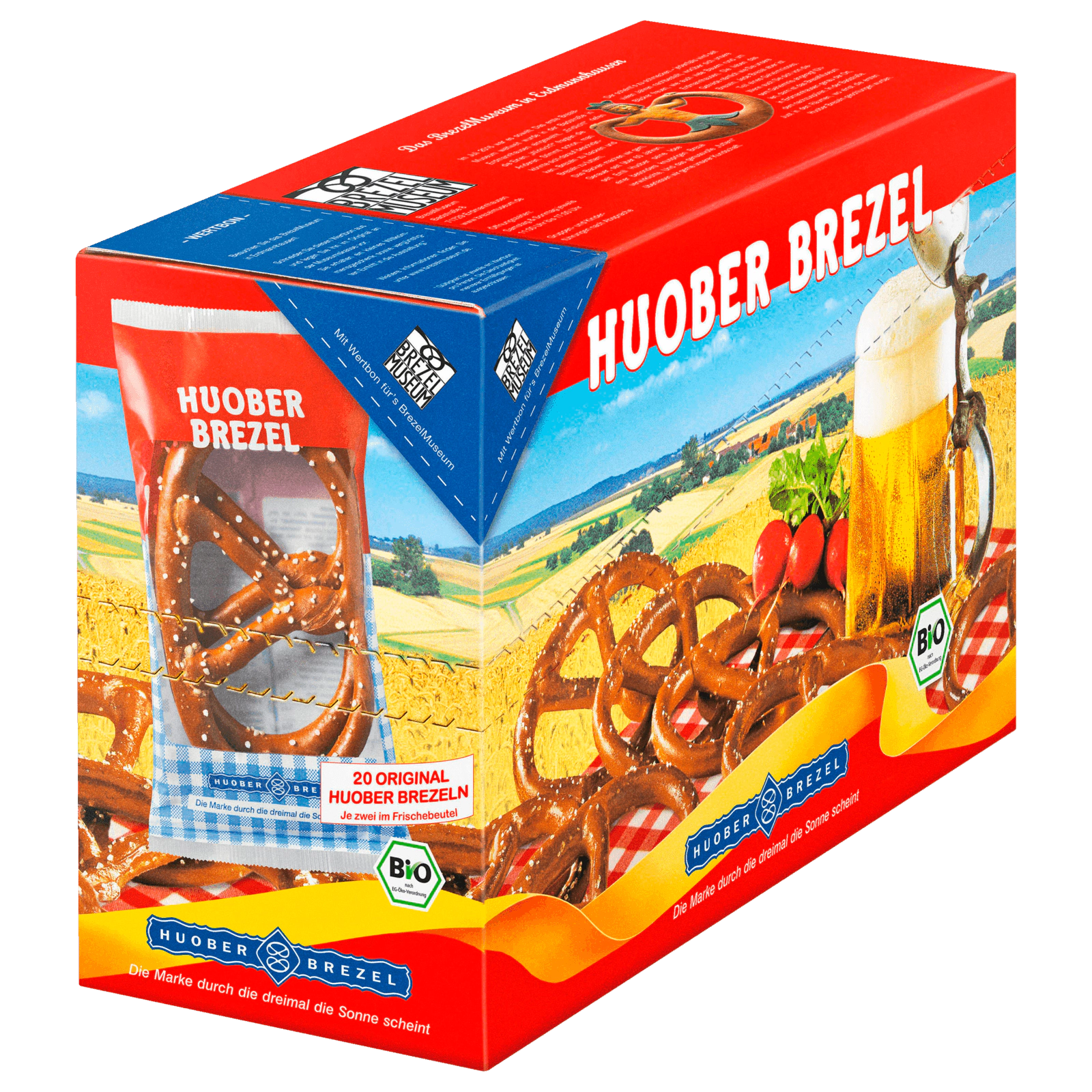 Huober Große Bio Brezel 400g