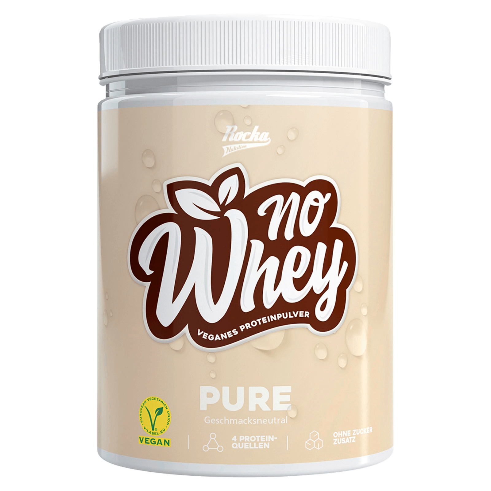 Veganes Proteinpulver, Rocka Nutrition No Whey