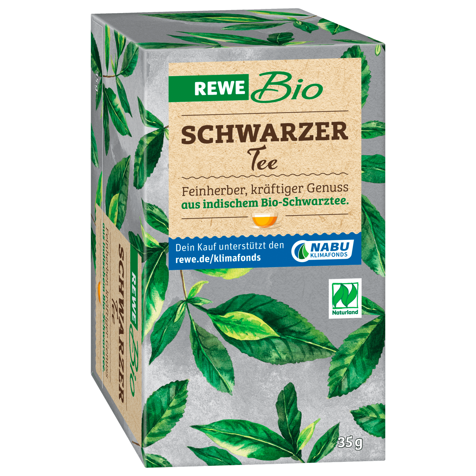 REWE Bio Schwarzer Tee 35g, 20 Beutel