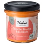 Nabio Bio Tomate Ricotta Basilikum Aufstrich 135g