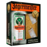 Jägermeister + 2 exklusive Shotgläser 0,7l