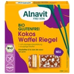 Alnavit Bio Kokos Waffel Riegel glutenfrei vegan 75g