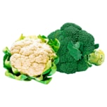 Bio Blumenkohl und Broccoli 300g