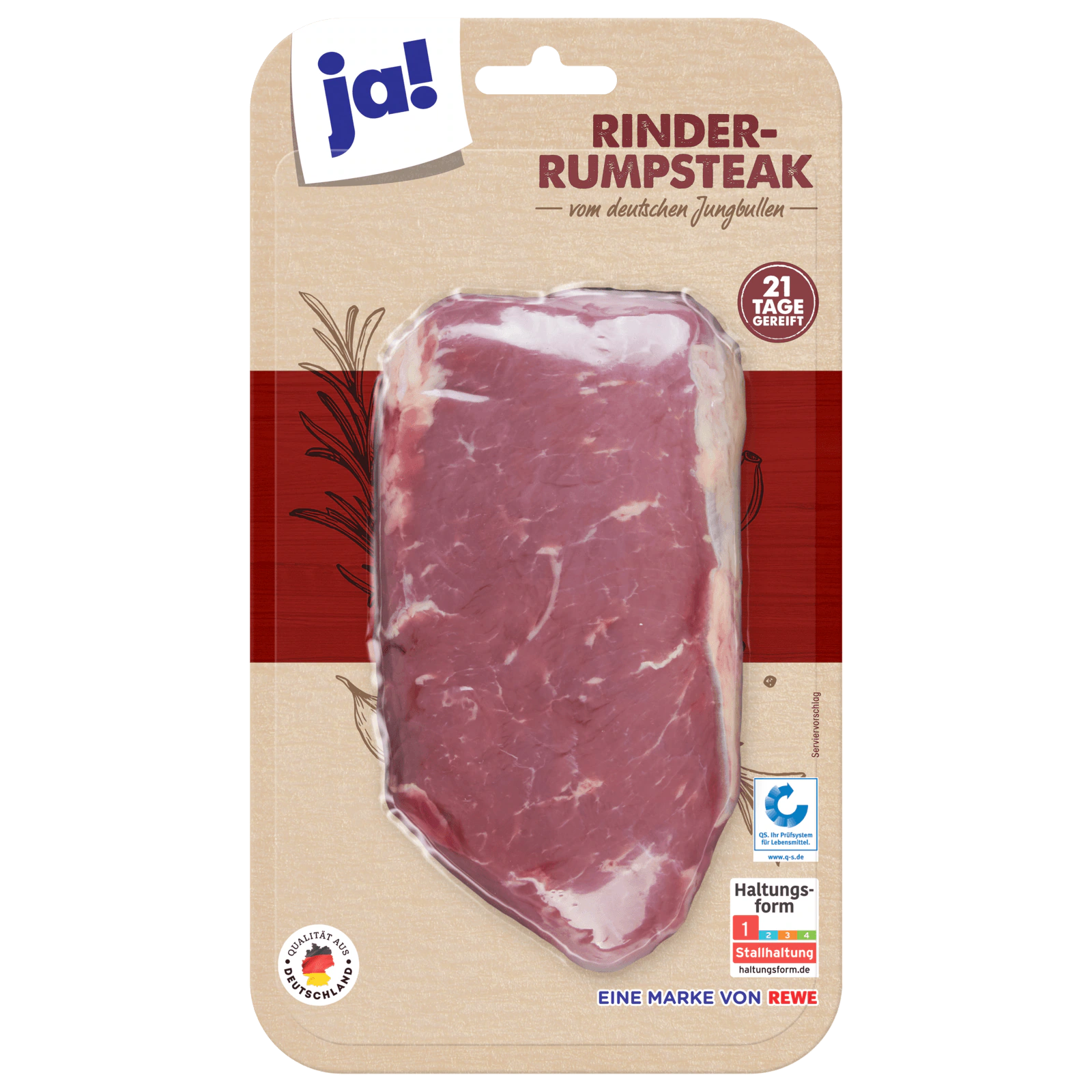 ja! Rinder- Rumpsteak ca. 250g