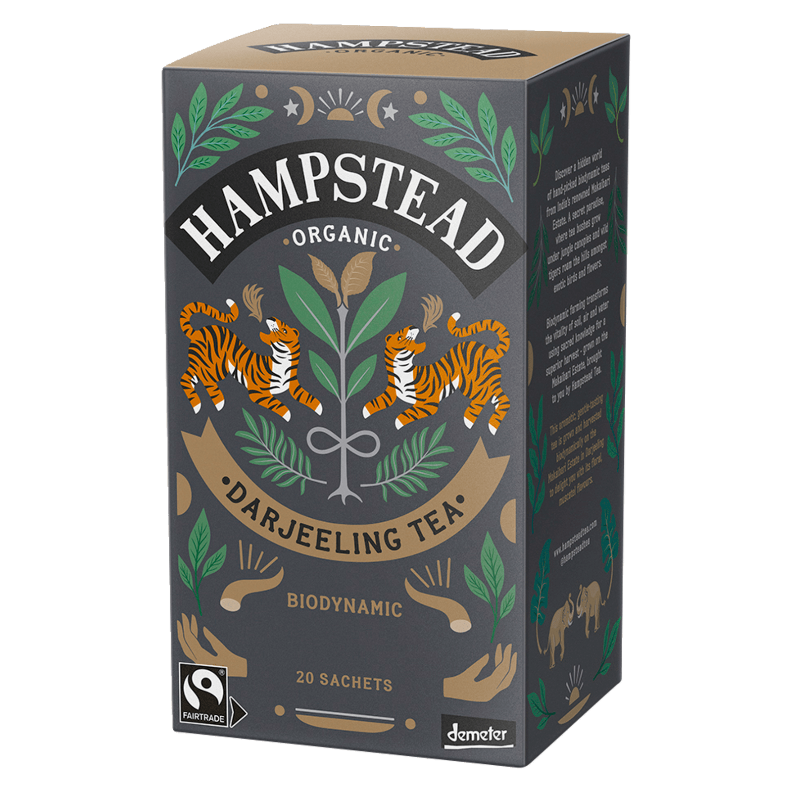 Hampstead Bio Demeter Darjeeling Tee 20 Beutel 40g