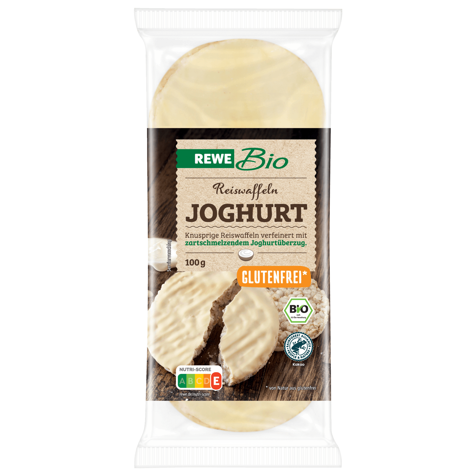 REWE Bio Reiswaffeln Joghurt 100g