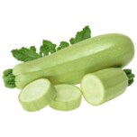 Hellgrüne Zucchini aus der Region
