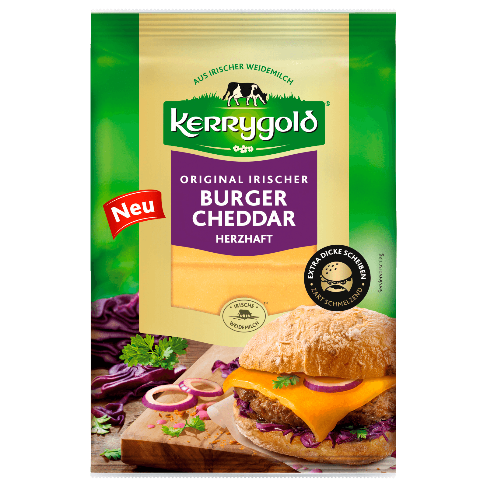 Kerrygold Burger Cheddar Scheiben 150g Bei Rewe Online Bestellen 