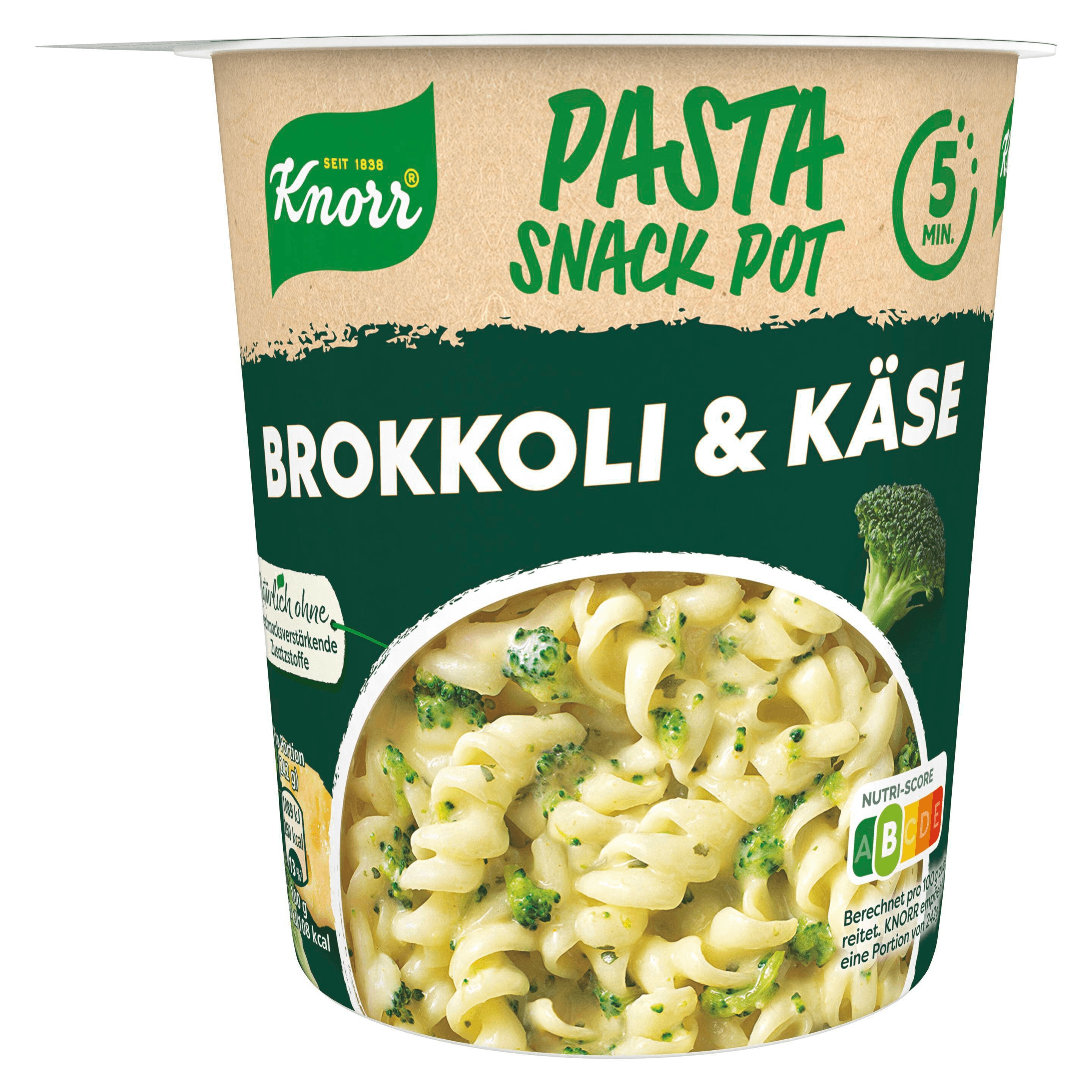 Knorr Pasta Snack Broccoli-Käse Sauce 62g bei REWE online bestellen!