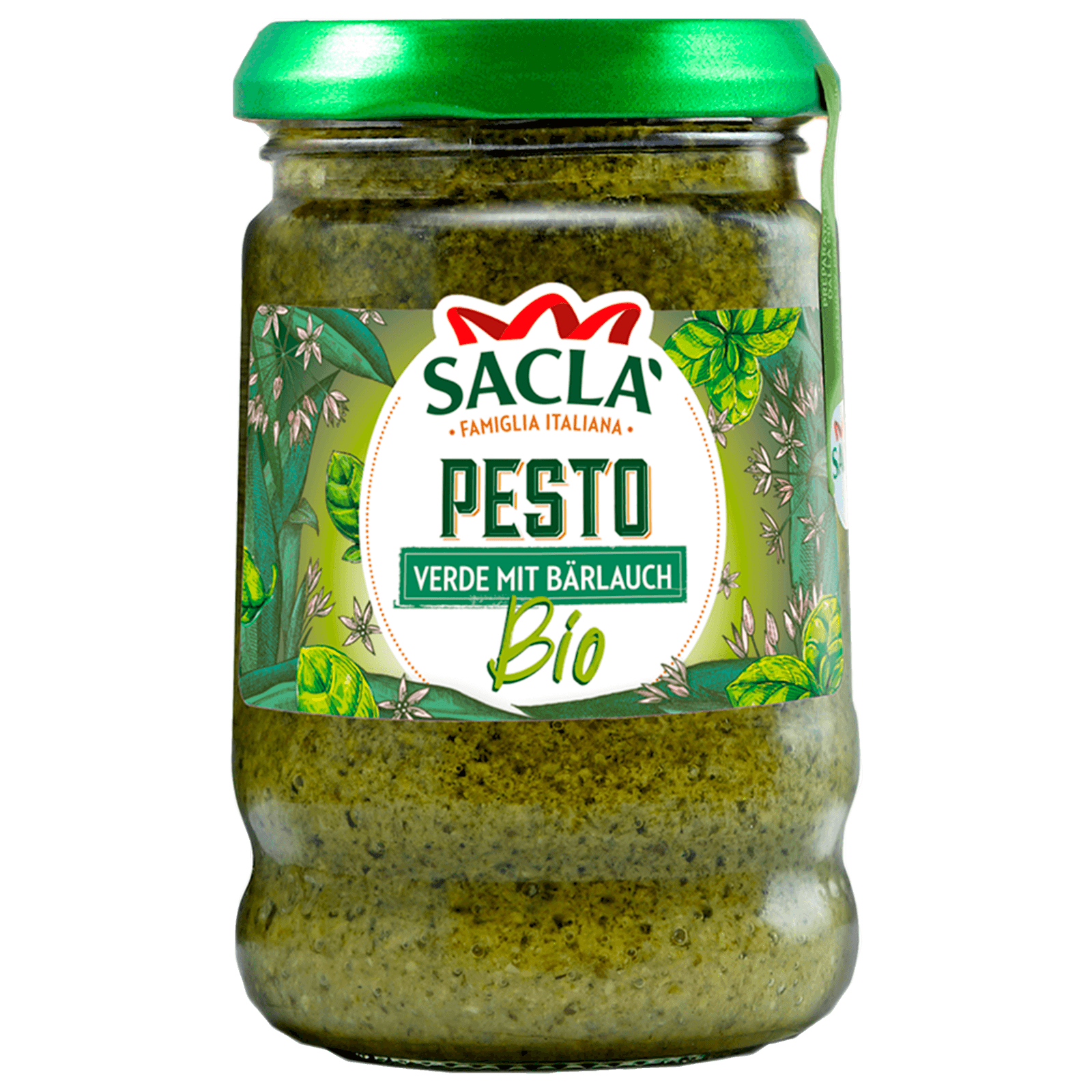 Saclà Bio Pesto Verde mit Bärlauch 190g