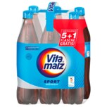 Vitamalz Sport Isotonisch Vorteilspack 5+1 Flasche gratis 6x0,75l