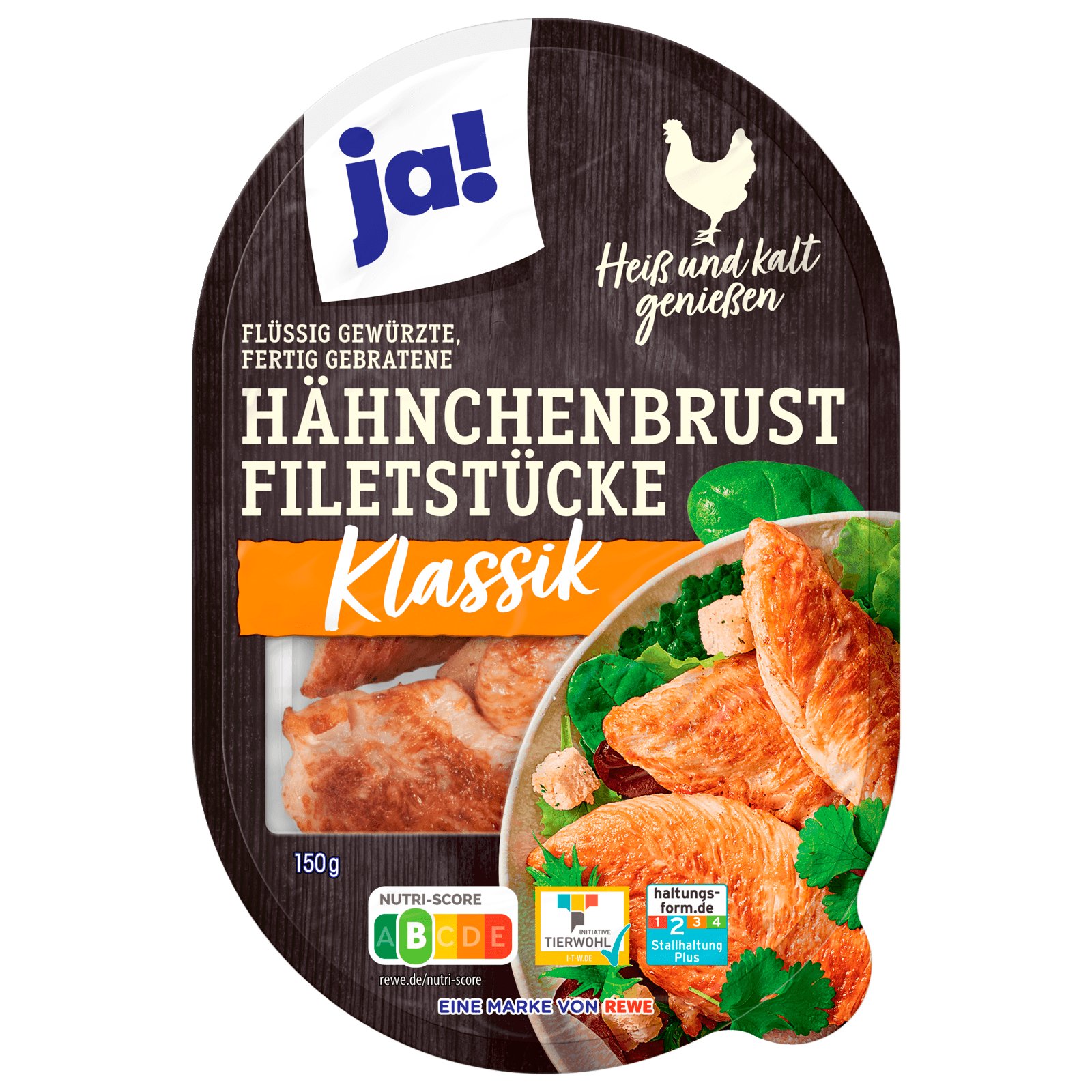 ja! Hähnchenbrust Filetstücke Klassik 150g