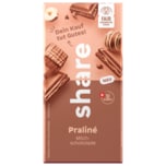 share Milchschokolade Praliné 100g