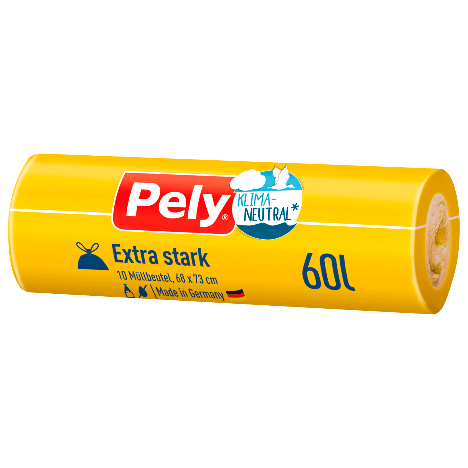 Pely Müllbeutel Extra stark 60l, 10 Stück bei REWE online bestellen!