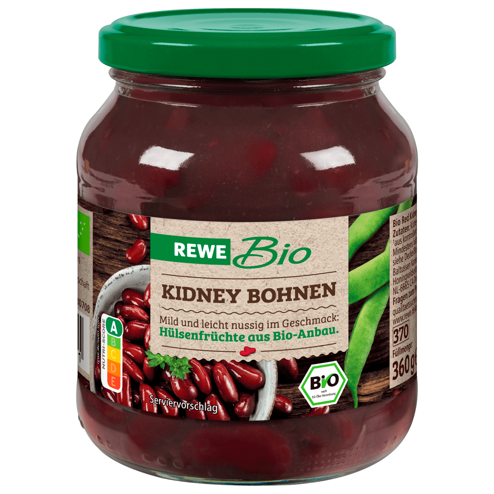 REWE Bio Kidneybohnen 360g