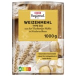 REWE Regional Weizenmehl Typ 550 1kg
