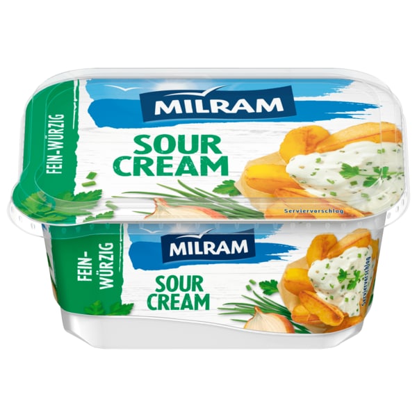 Milram Sour Cream mit Frühlingskräutern 185g