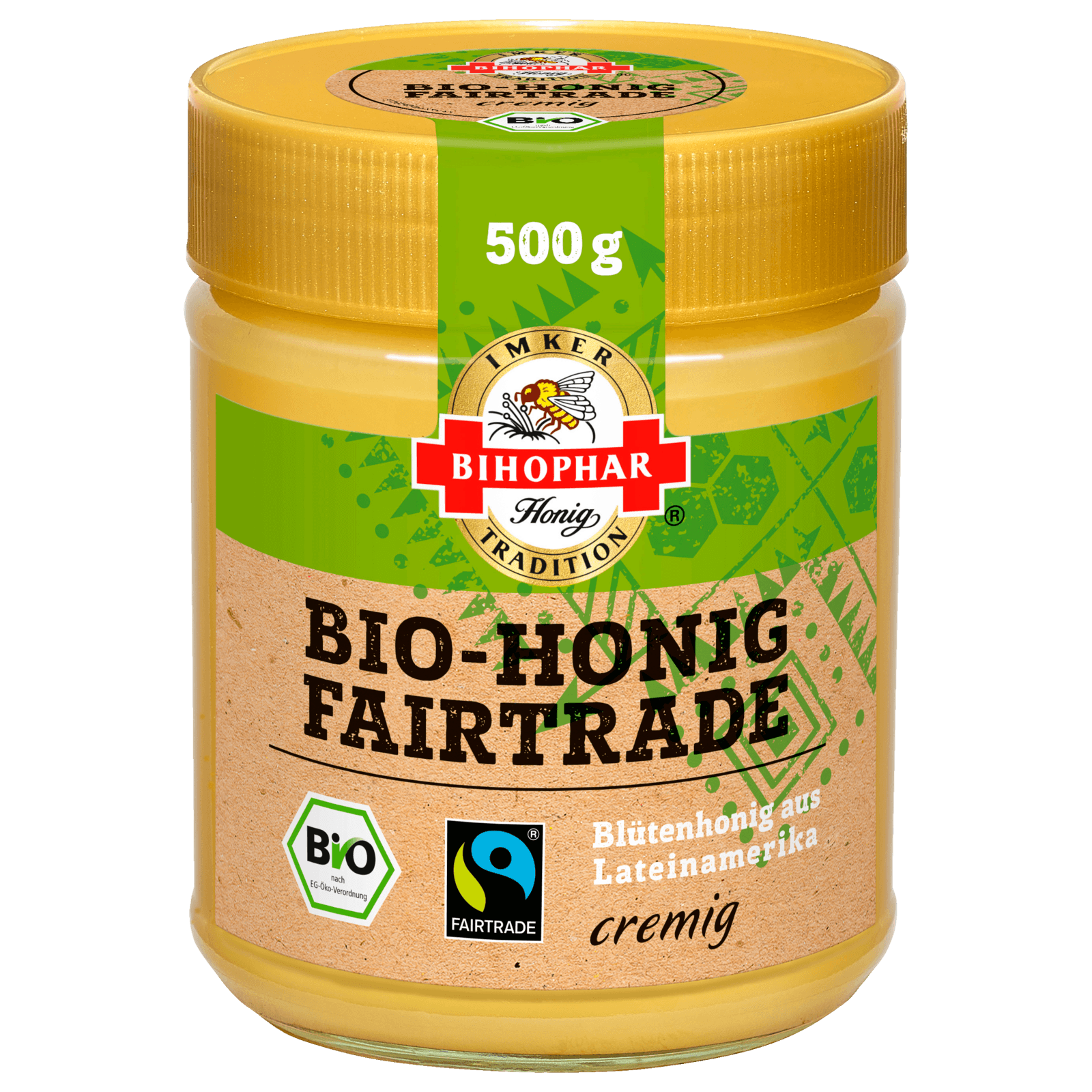 Bihophar Bio-Honig Fairtrade cremig 500g