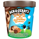 Ben & Jerry's Eis Topped Salted Caramel Brownie 438ml