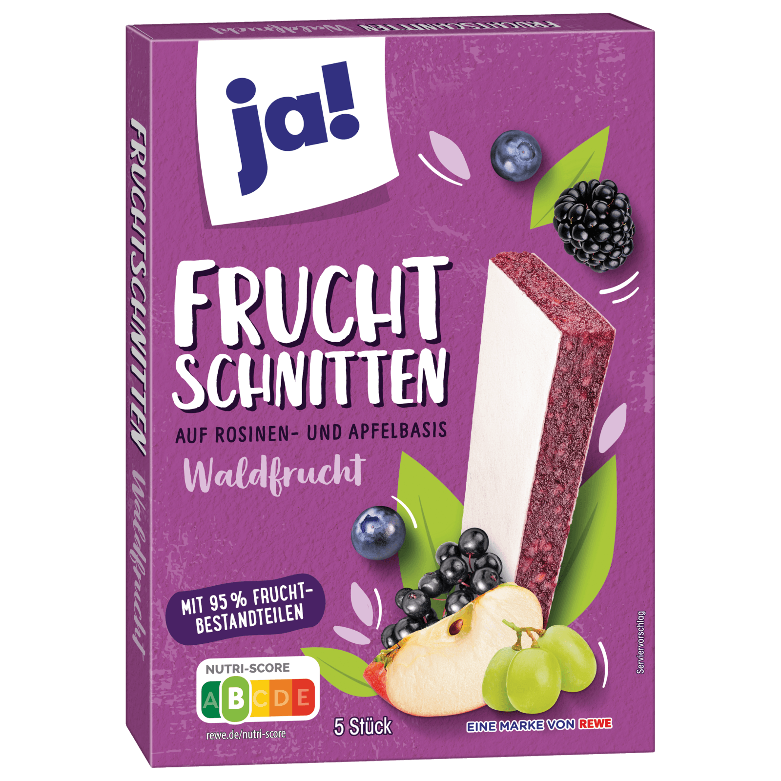 ja! Fruchtschnitten Waldfrucht 150g