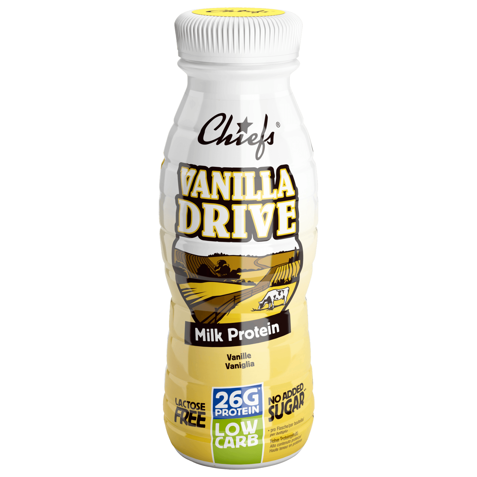 Chiefs Vanilla Drive Milk Protein Drink laktosefrei 0,33l bei REWE ...