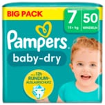Pampers Baby-Dry Windeln Gr.7 15+kg Big Pack 50 Stück