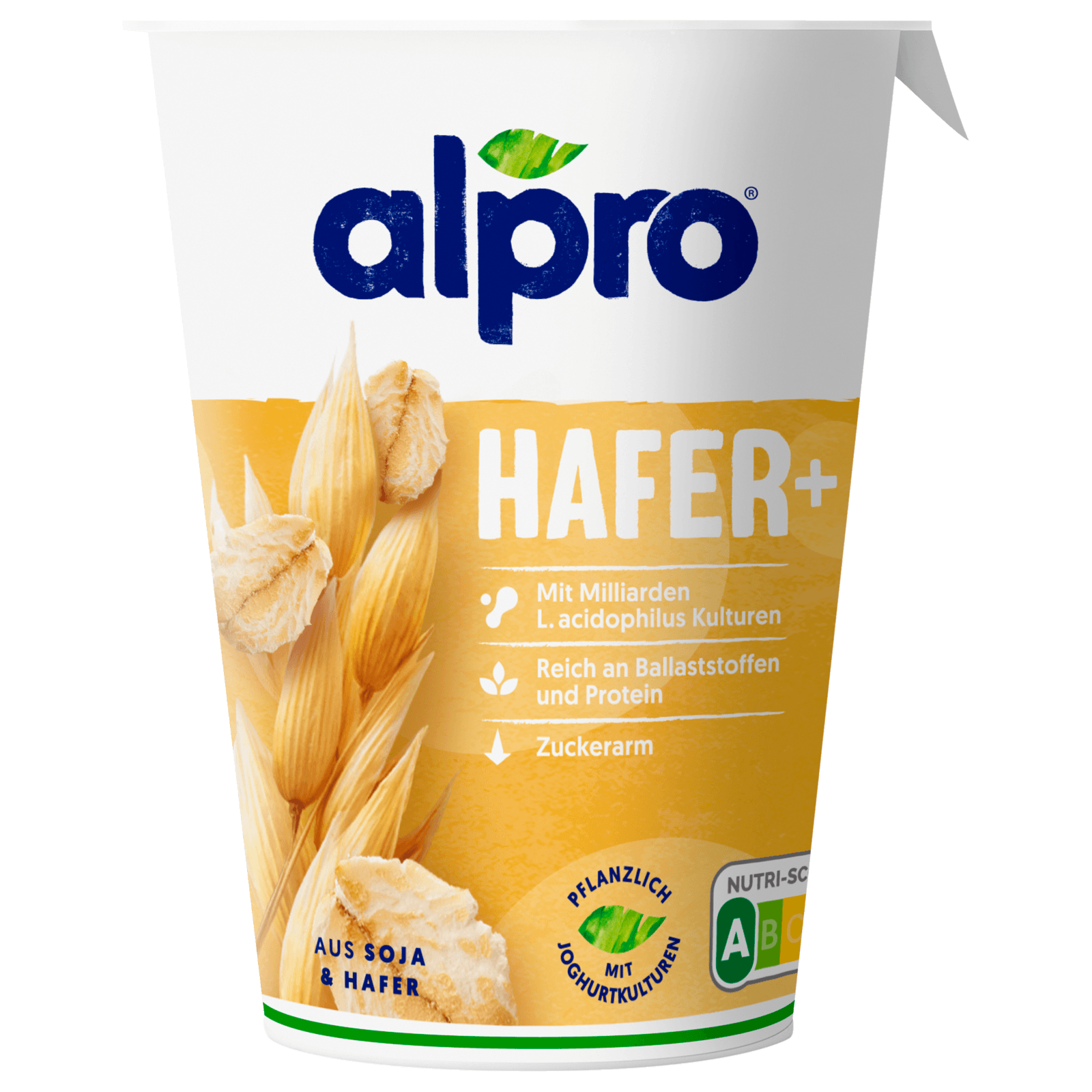 Alpro Joghurtalternative Soja Hafer+ Natur 400g