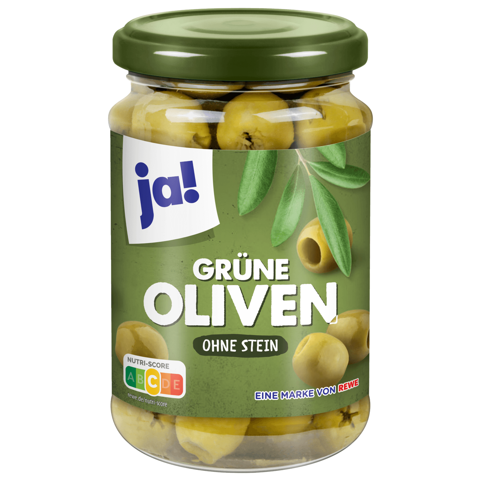 Ja! Oliven grün ohne Stein 170g bei REWE online bestellen!