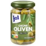 Ja! Oliven grün ohne Stein 320g