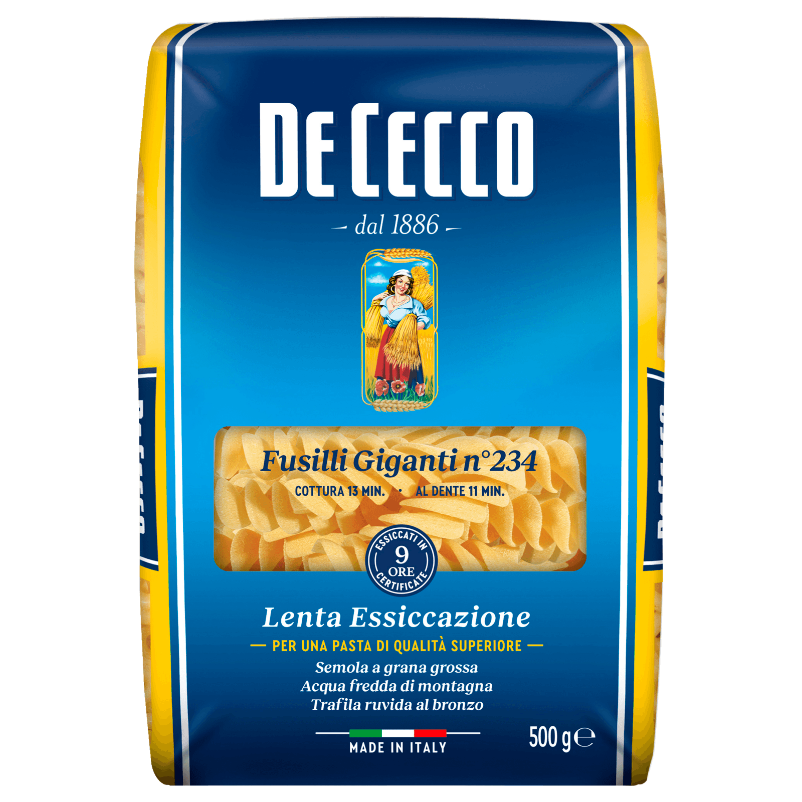 De Cecco Fusilli Giganti Nr.234 500g