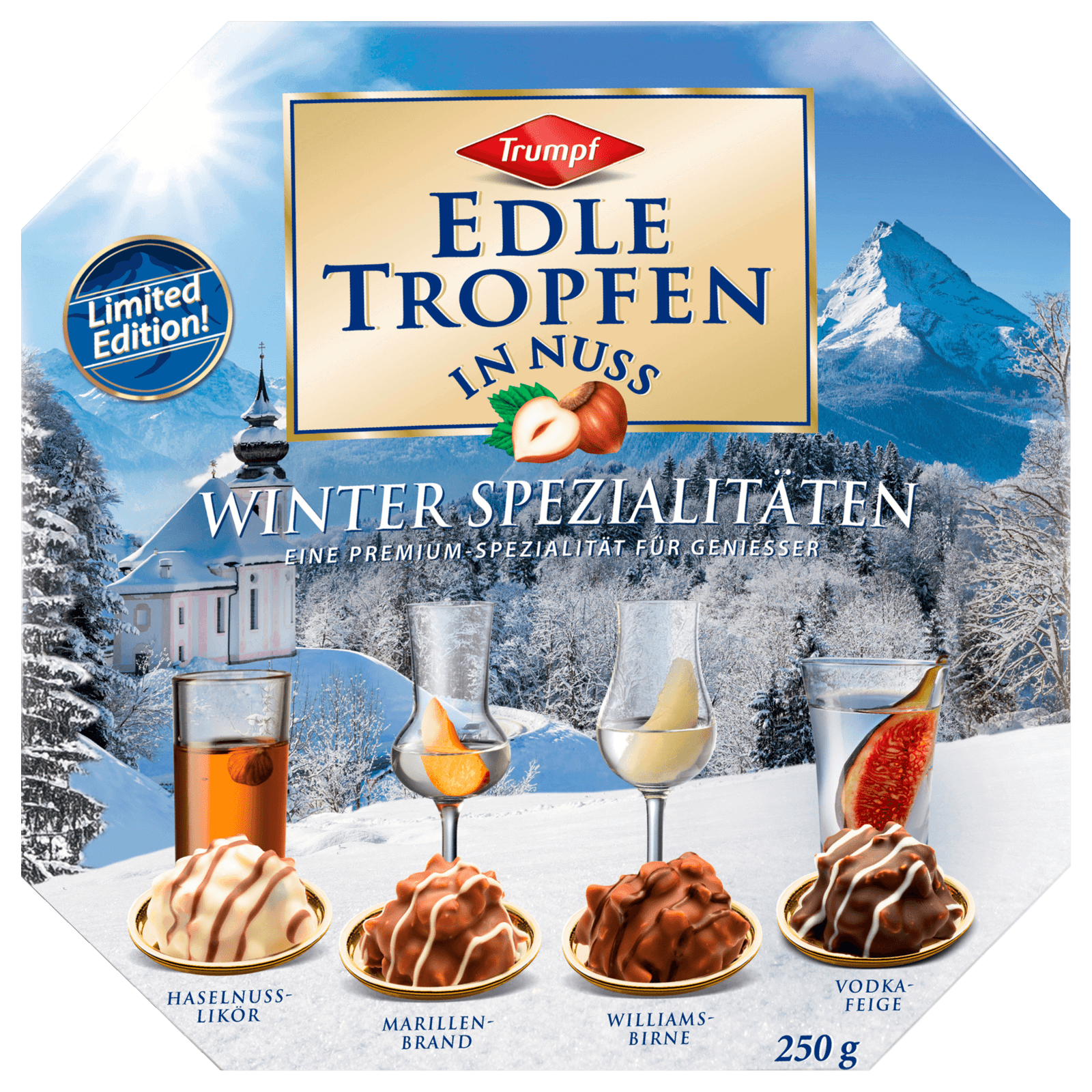 Trumpf Edle Tropfen in Nuss Winter Spezialitäten 250g bei ...